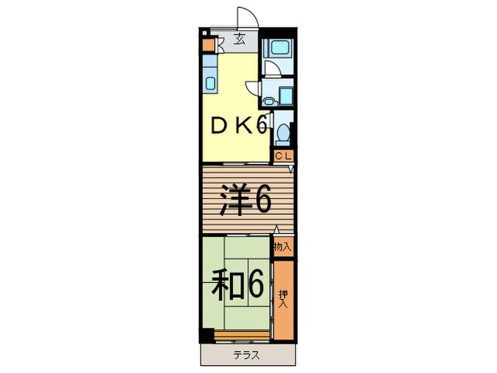 間取り図 ベルハイツ