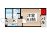ログリア 1Kの間取り