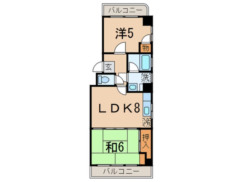 間取図 新美レジデンス