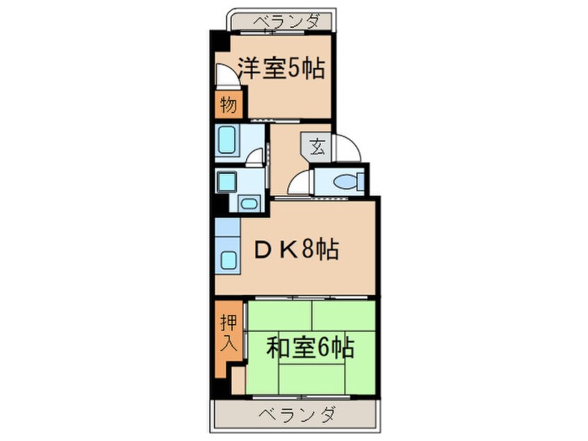 間取図 新美レジデンス