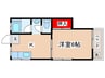 井上ハイツ 1Kの間取り