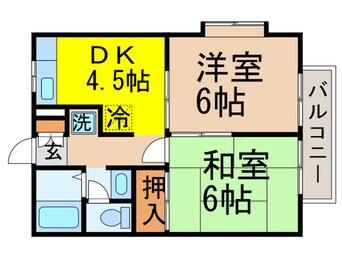 間取図 エステ－トロイヤル８号棟