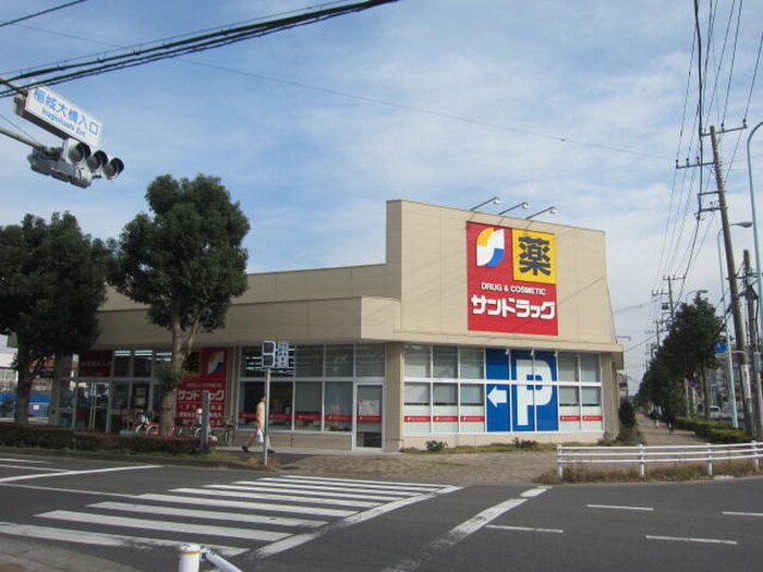 サンドラッグ 東長沼店(ドラッグストア)まで653m 第３ハイツ城所