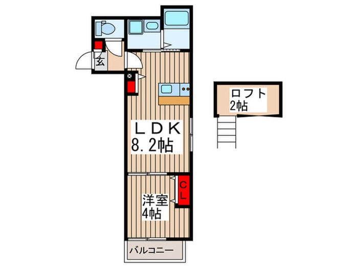 間取り図 エテルナ谷塚