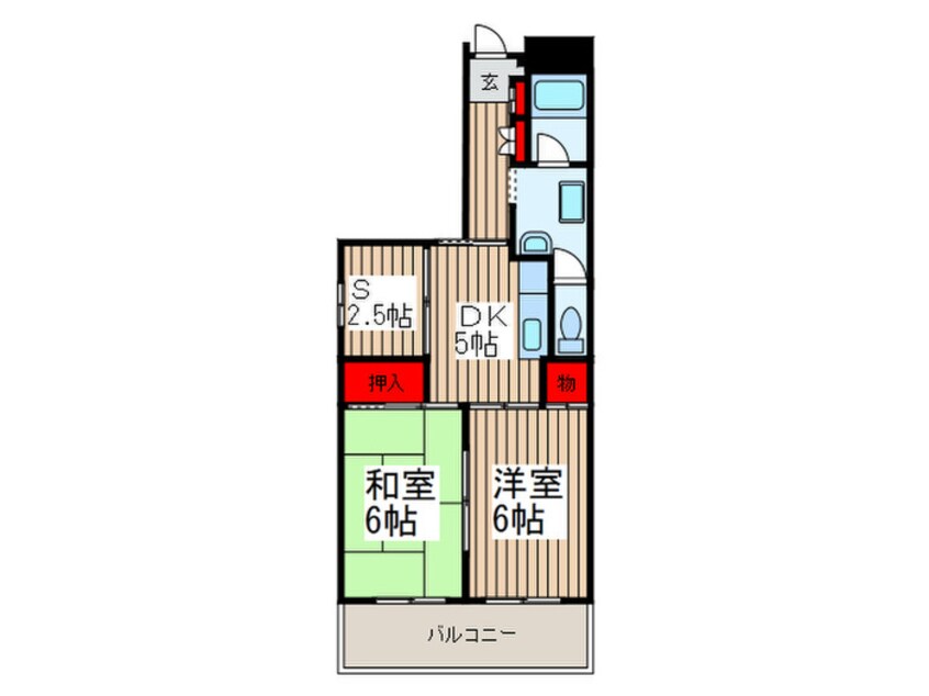 間取図 新井マンション