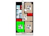 新井マンション 3DKの間取り