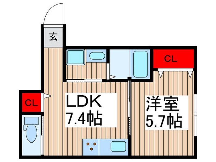 間取り図 Like蘇我
