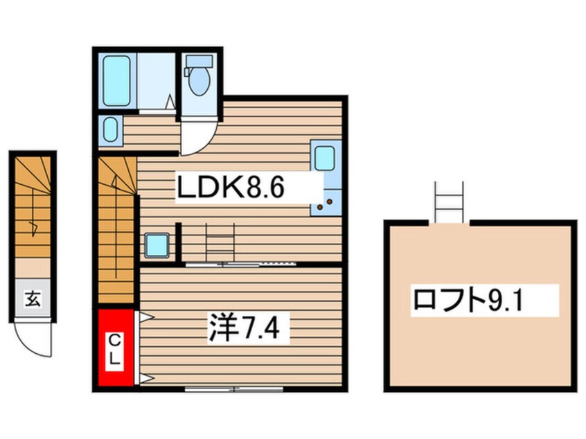 間取図 Like蘇我