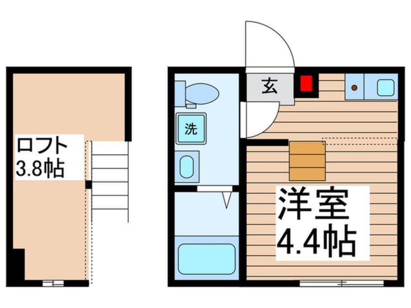間取図 PetitMaison Arbre