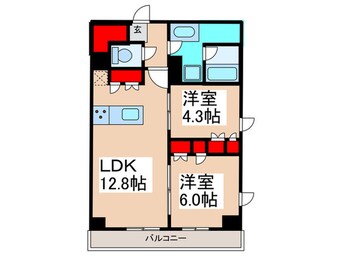 間取図 ｱｰﾊﾞﾈｯｸｽ日本橋馬喰町