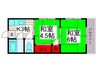 鈴木コーポ 2Kの間取り