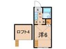 Ｖｉｌｌａ　ＫＹ 1Kの間取り