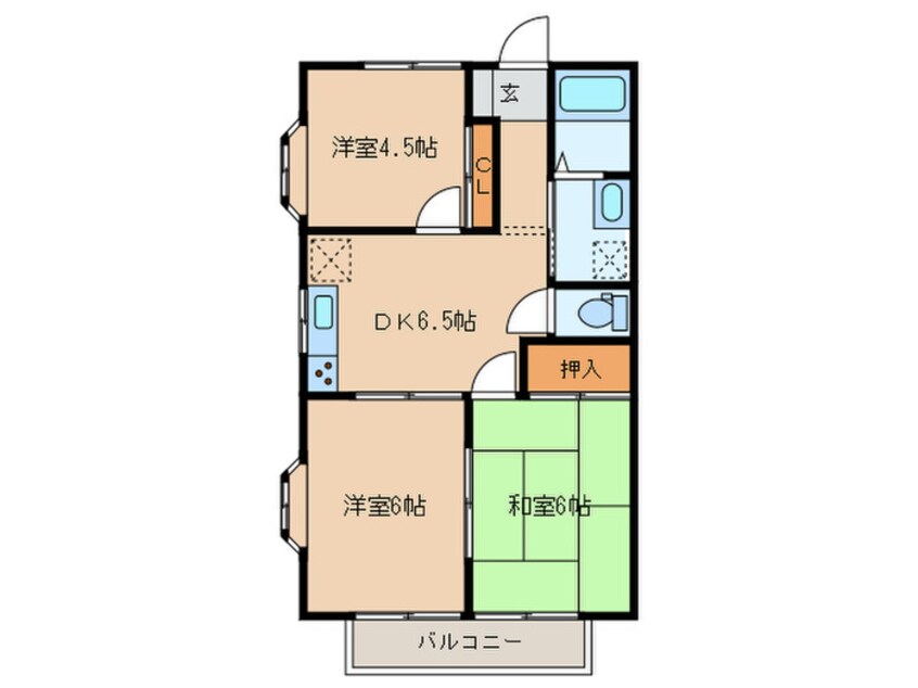 間取図 グランメール