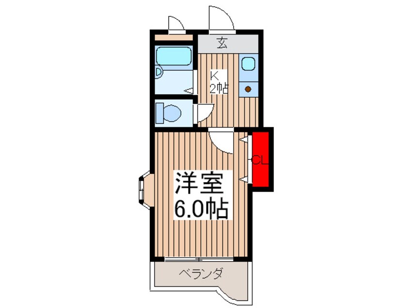 間取図 サンカーザ・トーレ