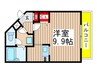 ＰＬＵＭＥ 1Rの間取り