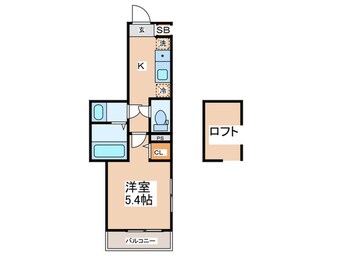 間取図 メルディア八王子長沼