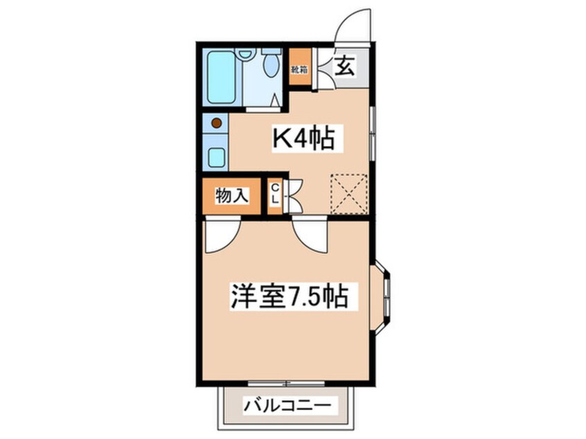 間取図 エトワ－ル玉川学園