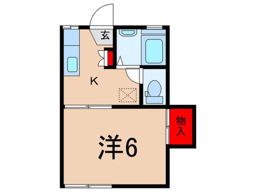 間取図 ハウス滝山