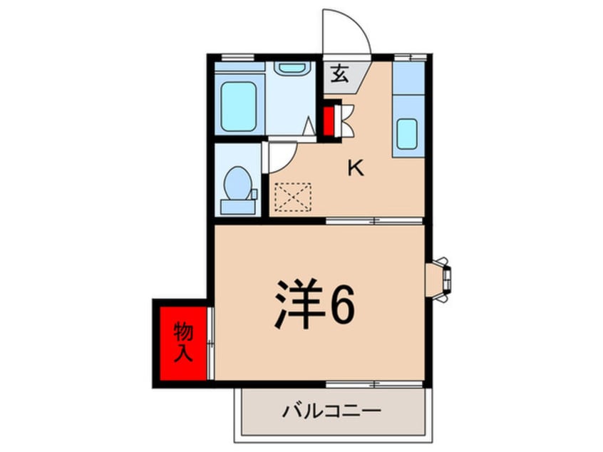 間取図 ハウス滝山