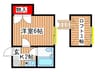 アブニ－ル 1Kの間取り