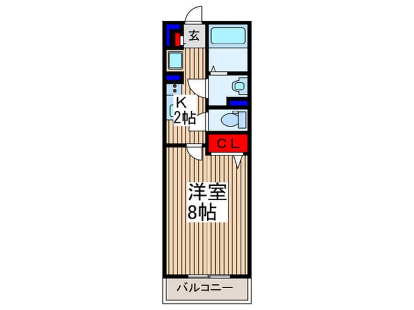間取図 ｸﾞﾚｲｽ北戸田