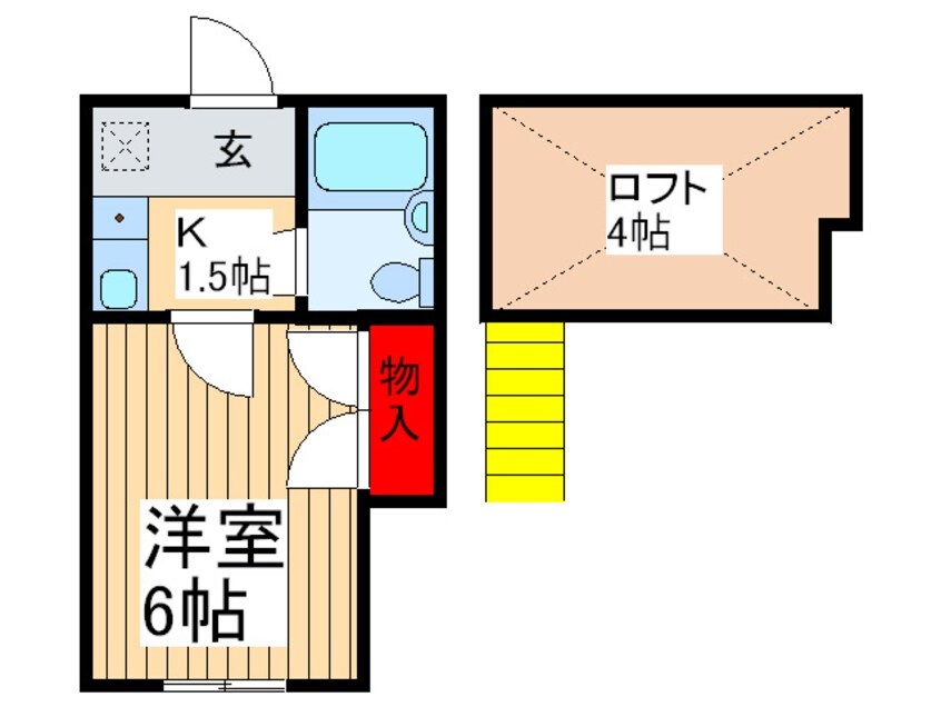 間取図 フィレンツェ