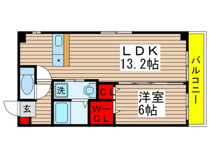 間取図 富士見Nameki Mansion