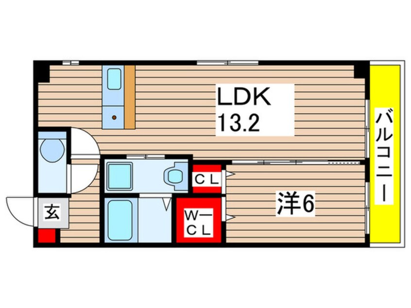 間取図 富士見Nameki Mansion