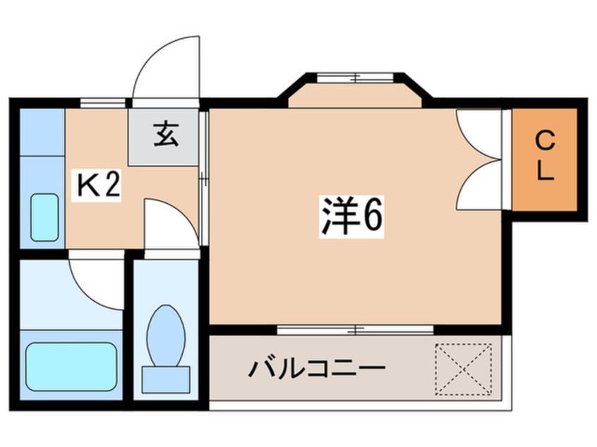 間取図 シャンティＢ
