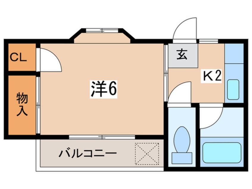 間取図 シャンティＢ