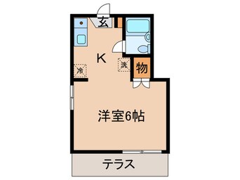 間取図 ハイツトキタ