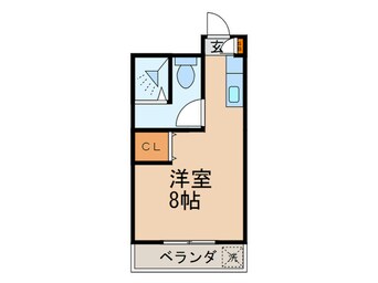 間取図 コ－ポプレジデント(6F)
