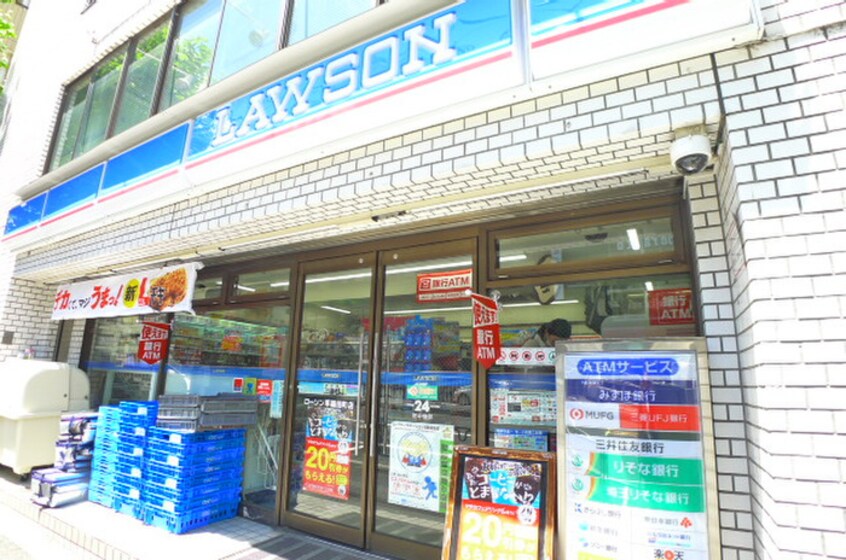 ローソン　早稲田町店(コンビニ)まで57m コ－ポプレジデント(6F)