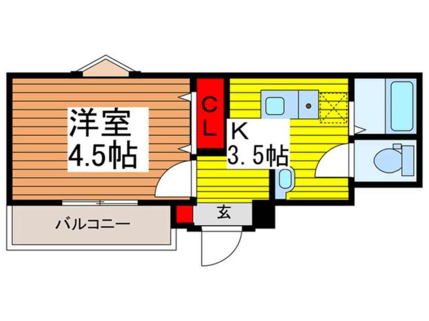 間取図 レバンテ並木