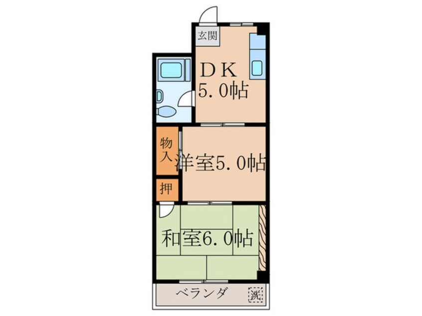 間取図 永藤マンション