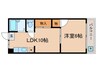 永藤マンション 1LDKの間取り