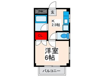 間取図 ヴィラ坂東