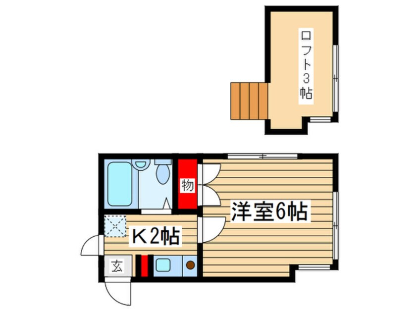 間取図 プチメゾン３