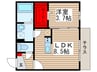 Ｅｒｉｓ蘇我 1LDKの間取り