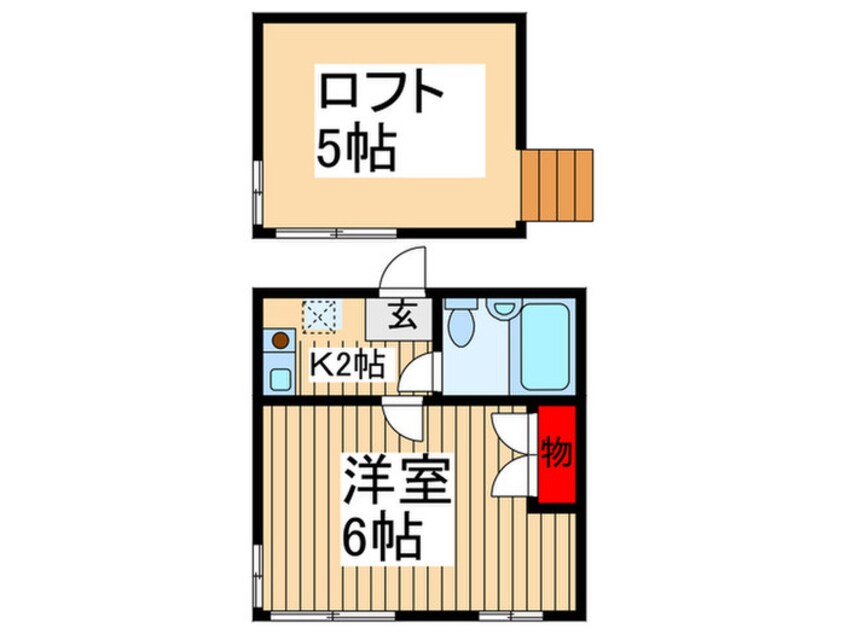 間取図 プチメゾン４