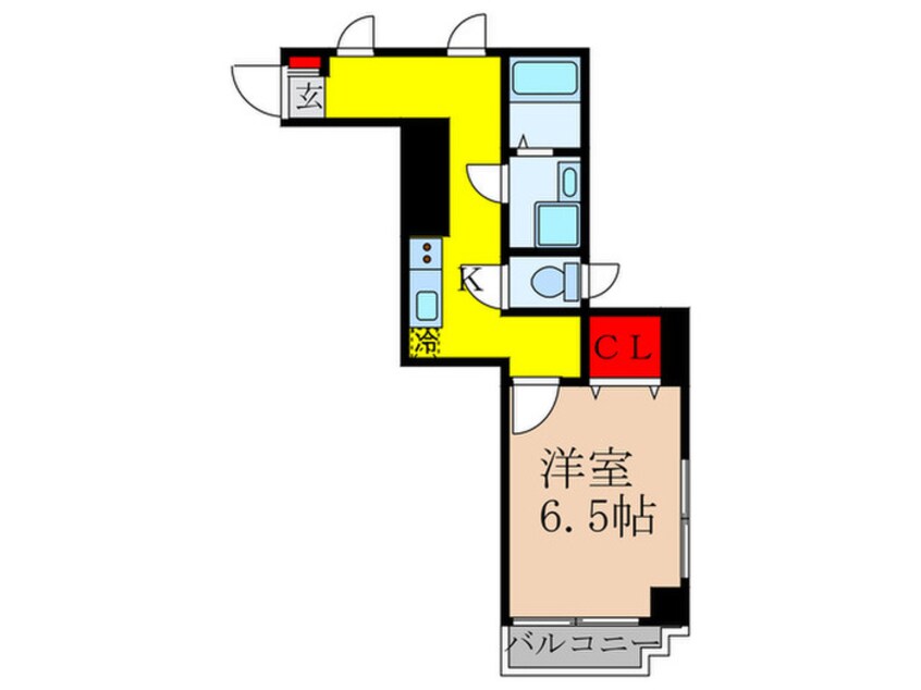 間取図 アトラス八幡山