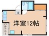 ニシキコーポ 1Rの間取り