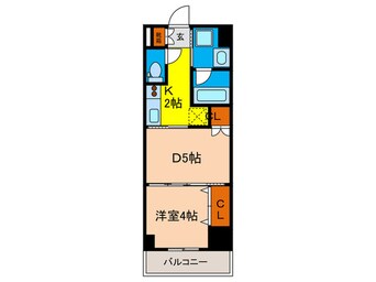 間取図 デュオステ－ジ大塚