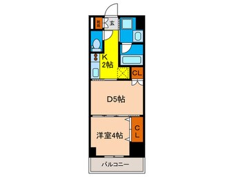 間取図 デュオステ－ジ大塚