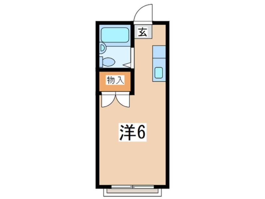 間取図 ハイツ南台