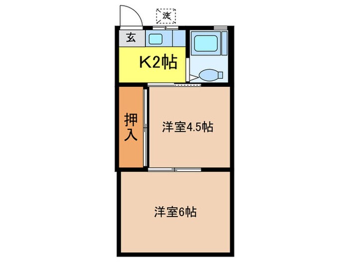 間取り図 ミツミ荘