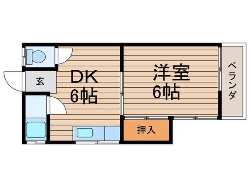 間取図 第二東荘