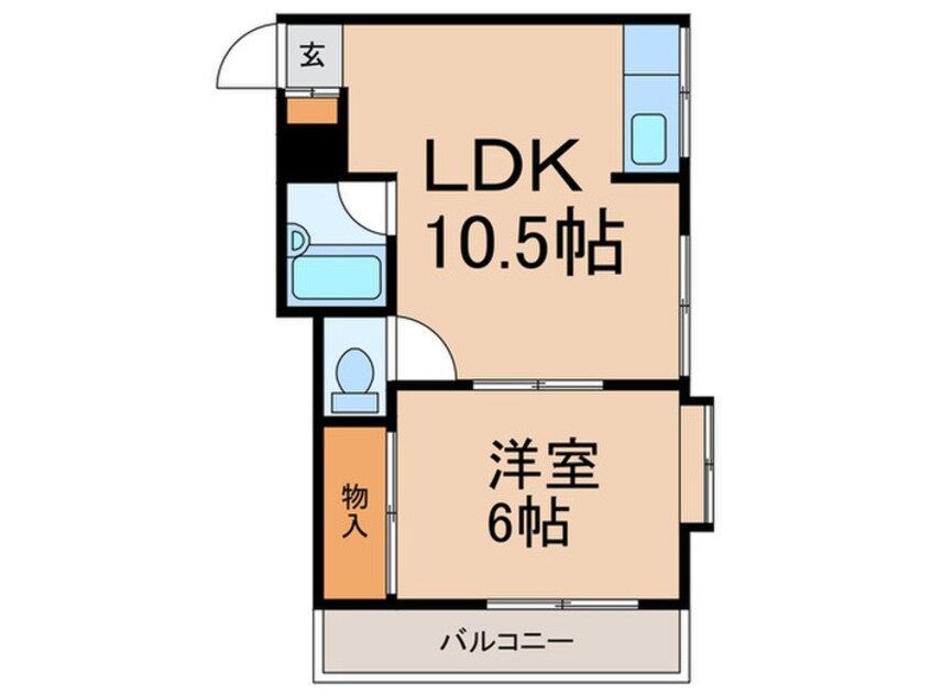 間取図 ルナ井荻