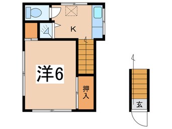 間取図 佐渡荘別棟