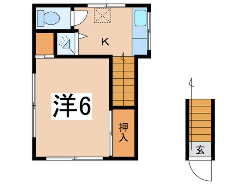 間取図 佐渡荘別棟